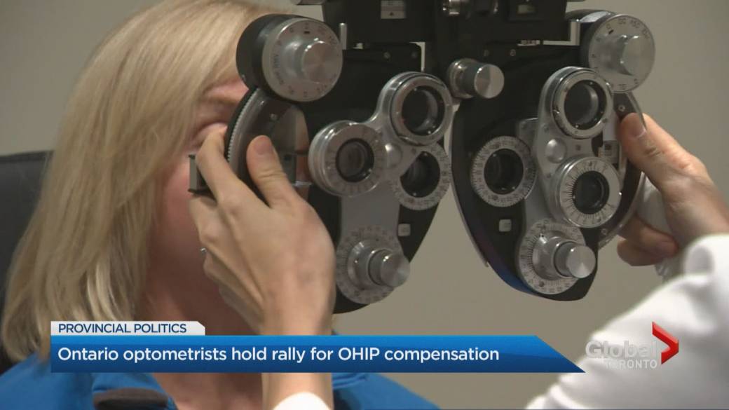 Click to Play Video: 'Ontario Optometrists Hold Compensation Rally at Queen's Park'