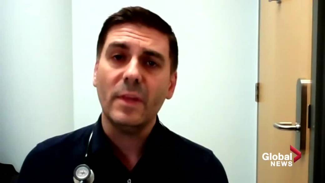 Click to play video: 'Quebec infectious disease specialist vaccinating children against COVID-19'