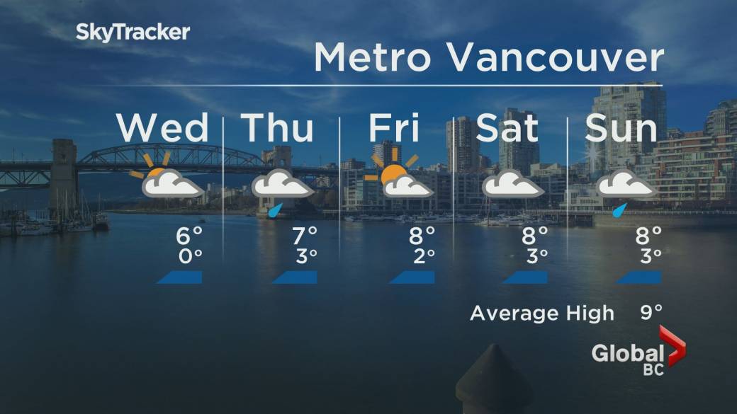 Click to play video: 'British Columbia Nightly Weather Forecast: November 16'