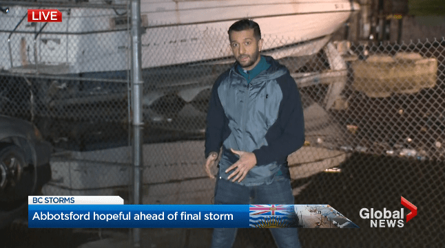 Click to play video: 'BC Floods: Abbotsford Mayor Upbeat About Atmospheric Third River'