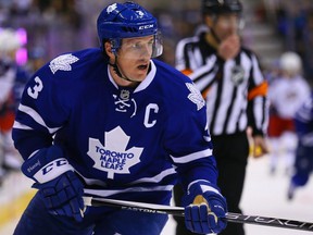 Dion Phaneuf says the infamous greeting door incident is his biggest regret during his tenure as captain of the Maple Leafs.  Phaneuf has officially retired and will be honored by the Leafs on Tuesday.  DAVE ABEL / SUN FILES