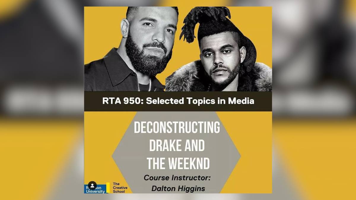Click to play video: 'Drake and The Weeknd Course Offered at Ryerson University'