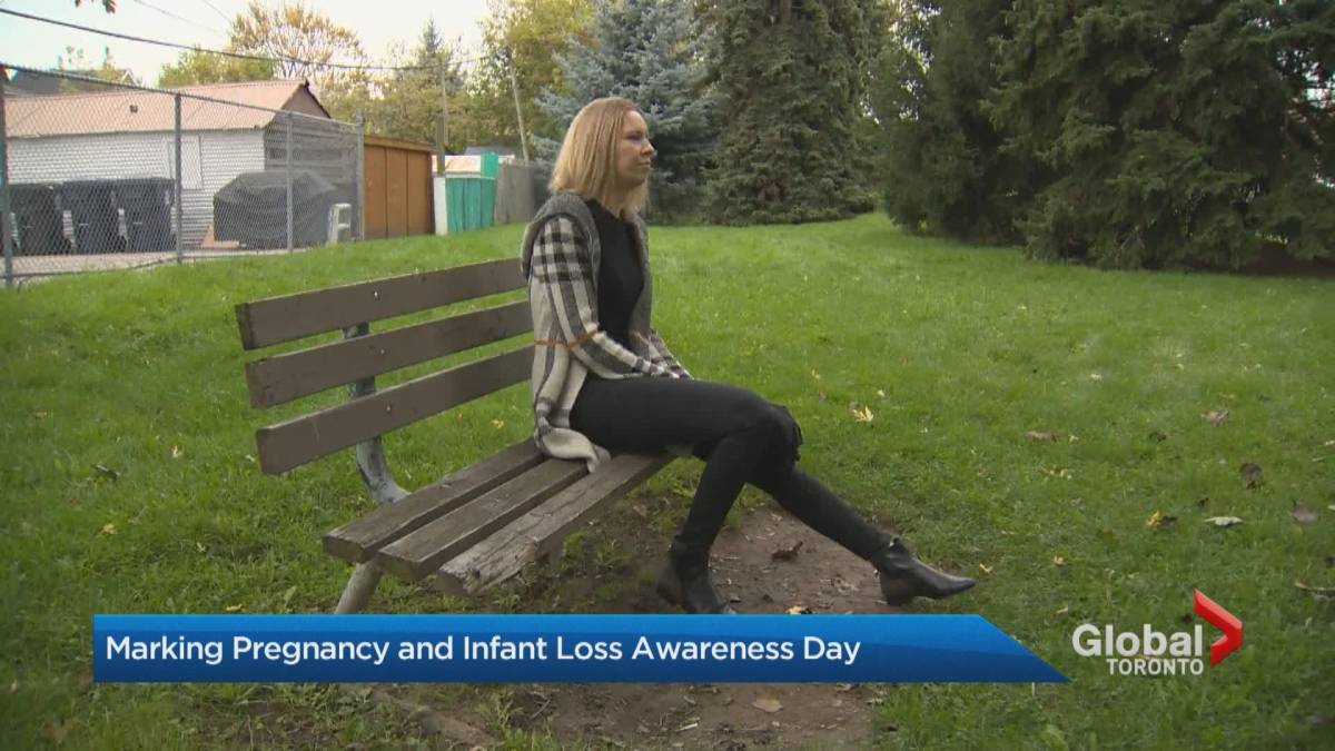 Click to play video: 'Marking Pregnancy and Child Loss Awareness Day'