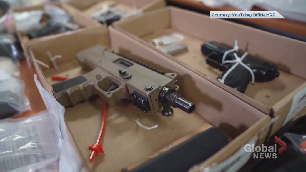Click to play video: 'Gun and Drug Trafficking Network Dismantled in GTA, Police Say'