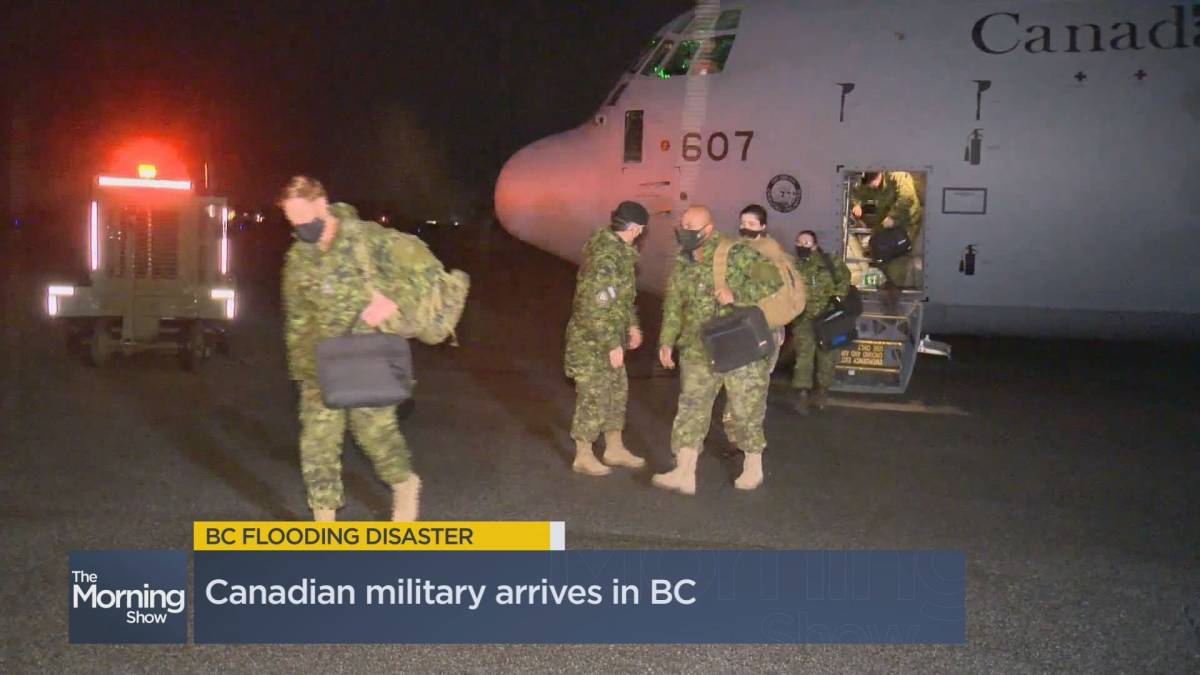 Click to play video: 'Canadian Army Comes to BC'
