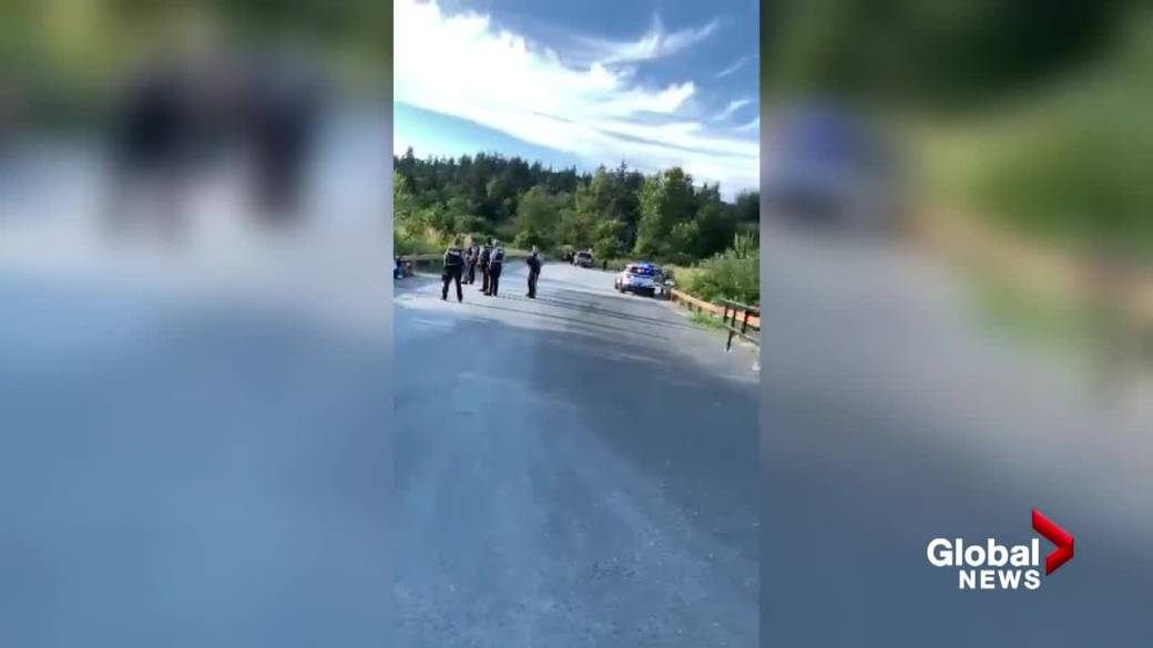 Click to play video: 'Great response from RCMP after men seen with guns in Surrey park'