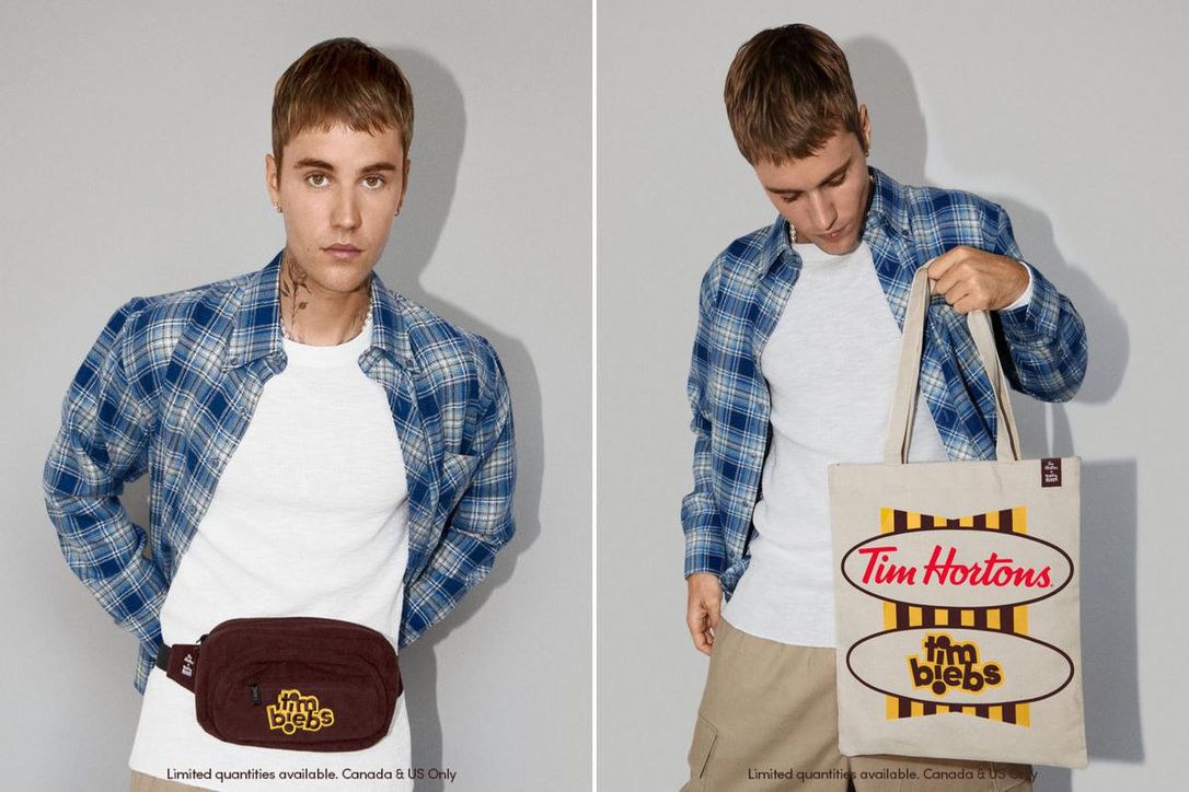 Tim Hortons Just Unveiled His Merchandise For The Coffee Buddy Collaboration With Justin Bieber For The Campaign 
