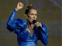 Céline Dion performed a concert in front of 60,000 people in London's Hyde Park on July 5.