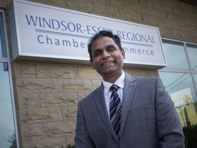 Rakesh Naidu, President and CEO of the Windsor-Essex Regional Chamber of Commerce on Thursday 26 Aug 2021.