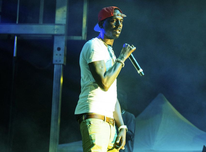 Young Dolph performs at The Parking Lot Concert in Atlanta on August 23, 2020. Authorities say the rapper was shot and killed at a cookie shop in his hometown of Memphis, Tennessee.