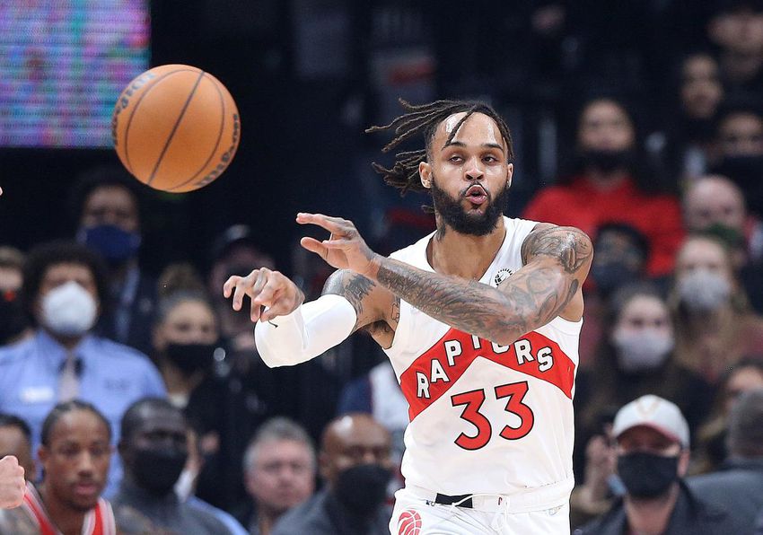 Toronto Raptors guard Gary Trent Jr. has been a valuable player on the team after he was acquired in the trade by Norm Powell.