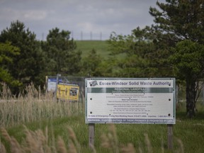 The entrance to the Essex County Regional Landfill is shown on Tuesday, June 1, 2021.
