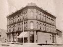 Exterior of the Masonic Temple (Springer-Van Braemer) building, 309 West Cordova St., in Vancouver in 1888.