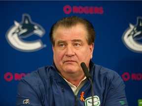 Jim Benning, general manager of the Vancouver Canucks.