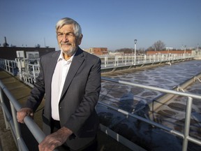 Lakeshore Mayor Tom Bain appears at the Denis St. Pierre Water Pollution Control Plant Tuesday, Nov.30, 2021.