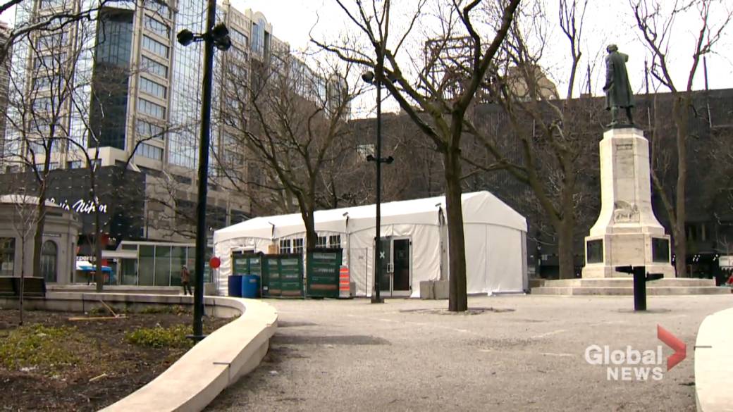 Click to play video: 'Cabot Square Warming Tent Extension Granted'