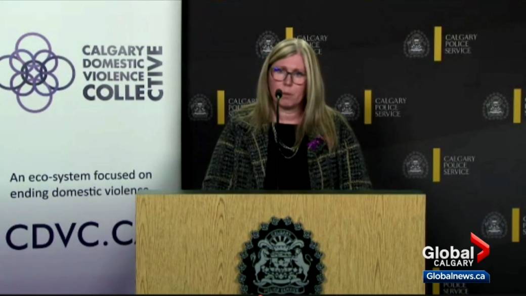 Click to play video: 'The Calgary Domestic Violence Collective is seeing an increase in calls for support services'
