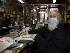 Stephen Welch was supported by the public when a rent increase threatened the survival of his beloved bookstore.