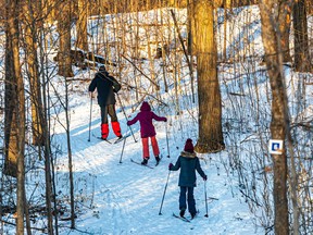 Cross-country skiers will take to the hills of Mount Royal on Thursday, December 23, 2021.