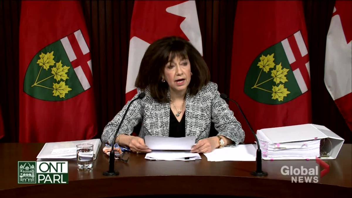 Click to play video: 'Ontario government did not recover any of the $ 210 million paid to ineligible recipients in COVID-19 benefits: AG report'