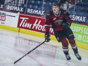 Zack Ostapchuk scored two goals Saturday in the Vancouver Giants' 6-5 win over the Everett Silvertips.
