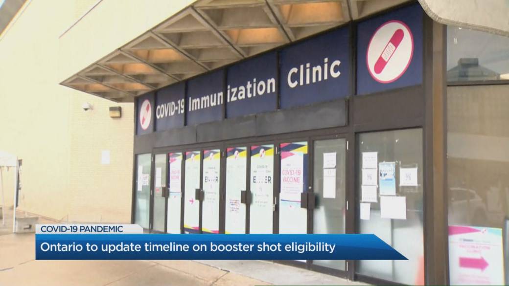 Click to Play Video: 'Ontario to Update Schedule on COVID Booster Vaccine Eligibility'