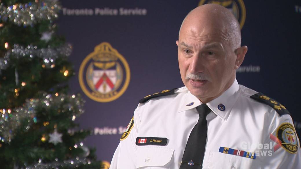 Click to play video: 'Toronto Police Chief Looks Back at 2021'