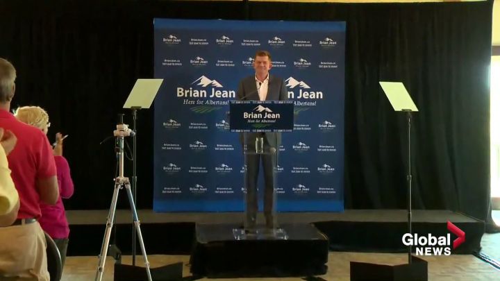 Click to play video: 'Jean, Kenney Criticize Each Other In Public As Former Wildrose Leader Seeks UCP Nomination'
