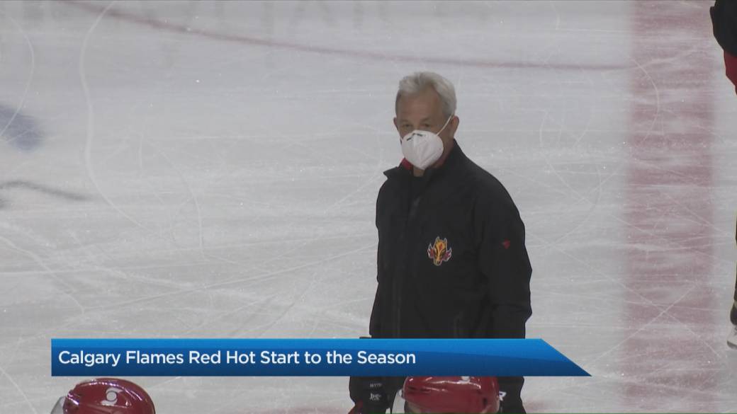 Click to Play Video: 'Checking Out the Sizzling Calgary Flames'
