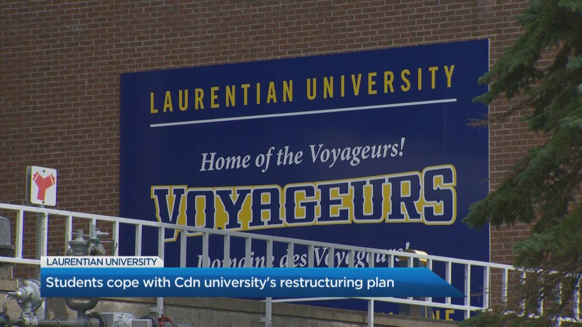 Click to Play Video: 'Laurentian University Restructuring Leaves Some Potential Graduates in Limbo'