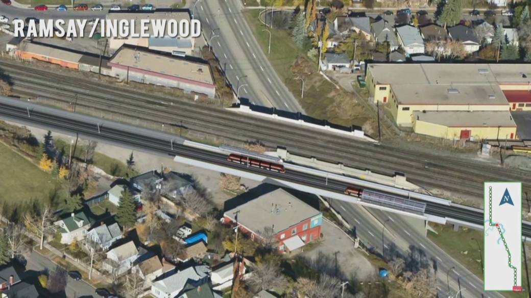 Click to play video: 'Calgary City Council To Receive Confidential LRT Green Line Update Monday'
