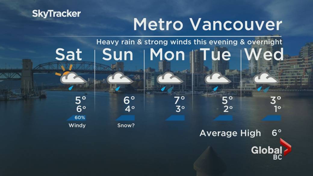 Click to play video: 'British Columbia Nightly Weather Forecast - December 10'
