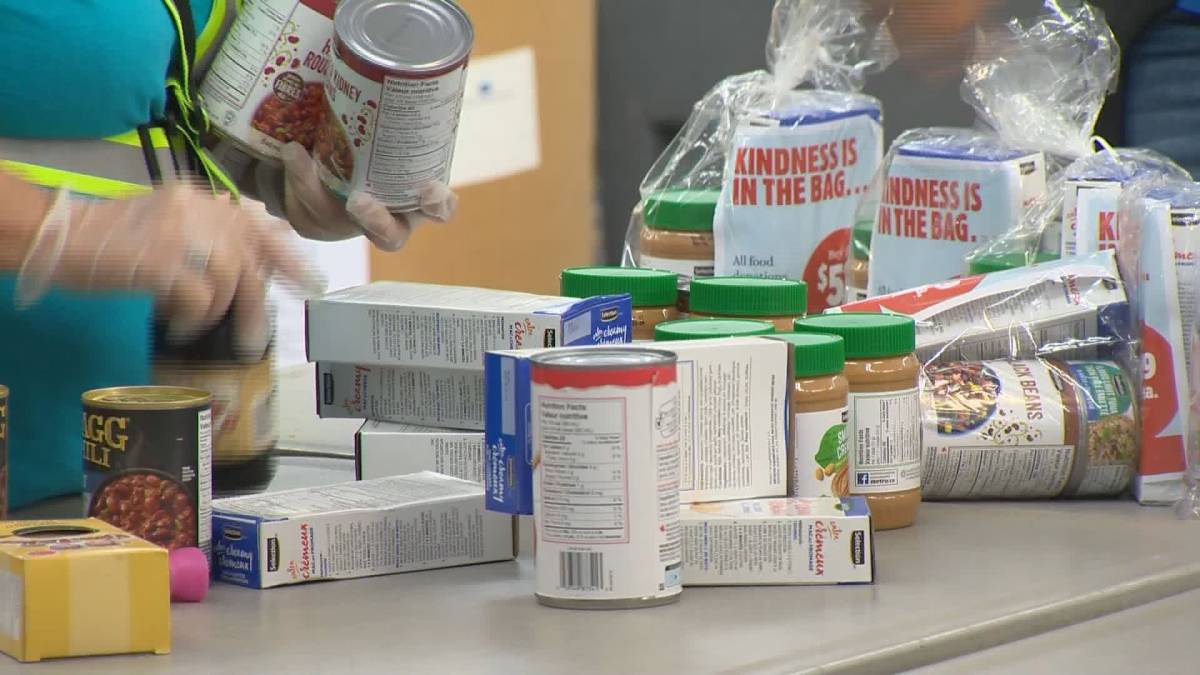 Click to Play Video: 'Toronto Food Banks Record Record Number of Visitors'