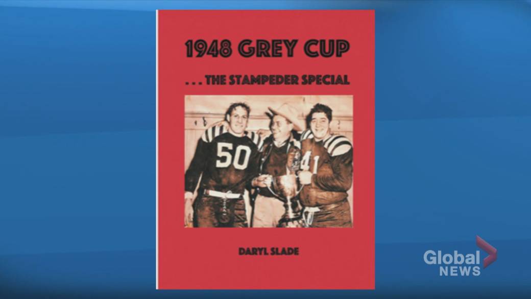Click to play video: 'Author Daryl Slade talks about his book' 1948 Gray Cup… The Stampeder Special ''