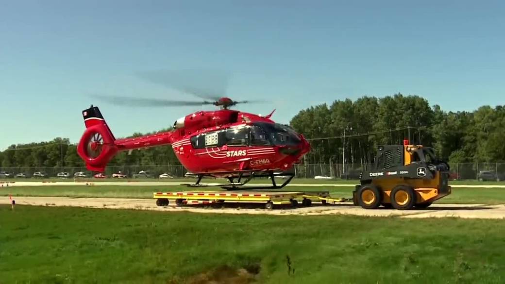Click to play video: 'STARS Introduces Next Generation Helicopters in Manitoba'