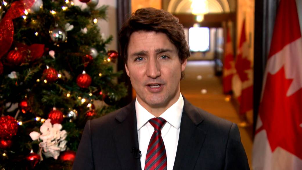 Click to play video: '”It's the season of hope': Trudeau gives an optimistic note in the annual Christmas message '