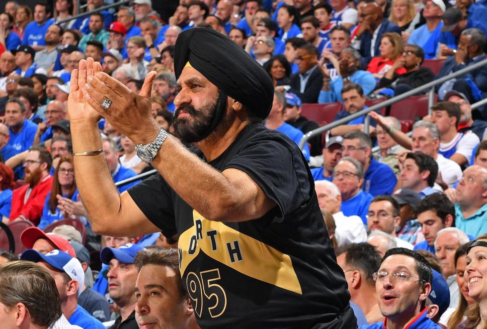 Nav Bhatia is a staple in Toronto Raptors home games, sitting on the court cheering for his favorite team while booing the opponent.  The man called 