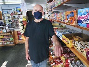 Joe Beckett, owner of Beckett Variety in Amherstburg, is displayed at the Alma Street store on Wednesday, December 22, 2021. The business has been in the family for more than 70 years and he plans to close and retire.