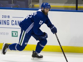 Landon Ferraro was at the Vancouver Canucks 2019 camp, now he could end up in the Olympics.