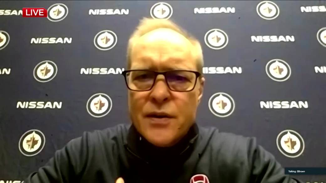 Click to Play Video: 'Jets Head Coach Paul Maurice on Pandemic Update'