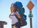 Reese Witherspoon as Cheryl Strayed in Wild. 