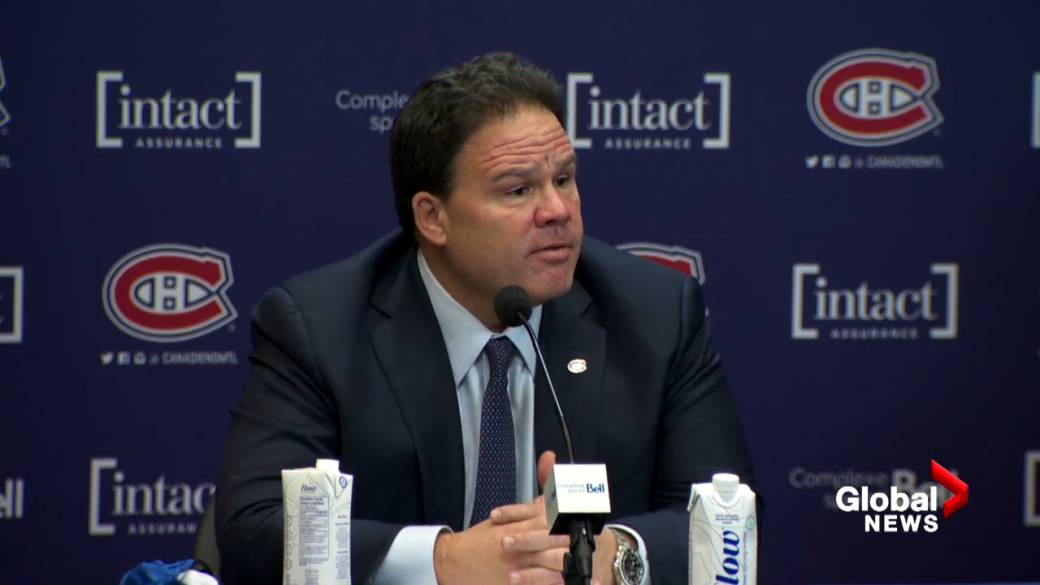 Click to Play Video: 'New Habs Vice President Jeff Gorton Meets Montreal Media and Sets Tone for New GM Election'