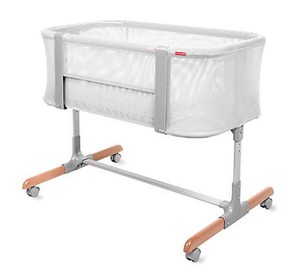 Everyone can sleep soundly with Skip Hop's Cozy-Up Bassinet and Bedside Sleeper, 5, BuyBuyBaby.ca.