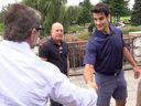 Agent Allan Walsh was front and center during an awkward handshake between Habs general manager Marc Bergevin and then-captain Max Pacioretty during the Jonathan Drouin charity golf tournament in September.