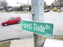 The intersection of Forest Glade Drive and Wildwood Drive is shown on Thursday, December 30, 2021. A homicide occurred in the area Wednesday night.