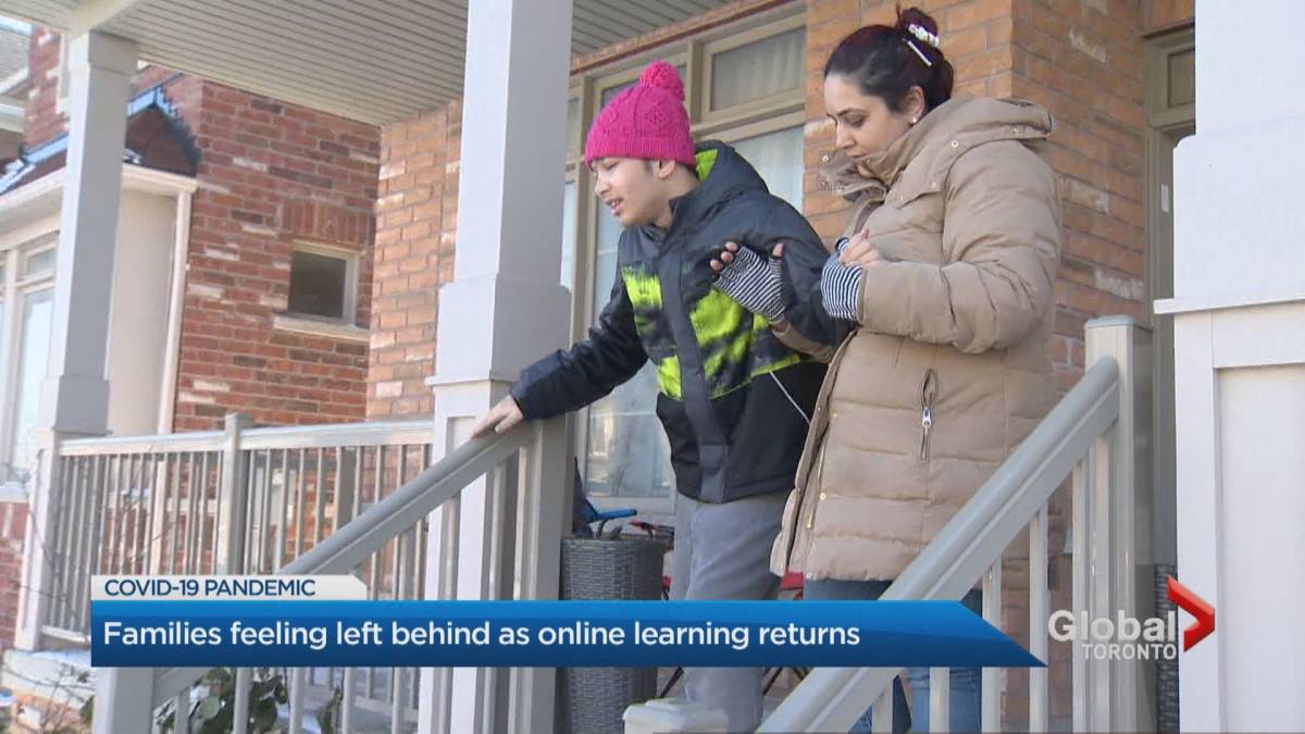 Click to play video: 'Mother pleads with Ontario for in-person learning for children with special needs'