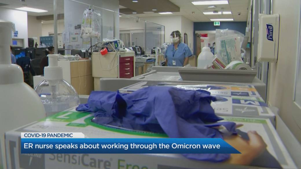 Click to play video: 'On the Front Line: ER Nurse Sheds Light on Staff Shortage'