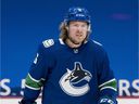 Brock Boeser is eager to score again, something he did frequently before being sidelined by COVID protocols.  The winger scored five goals in a six-game span in December.