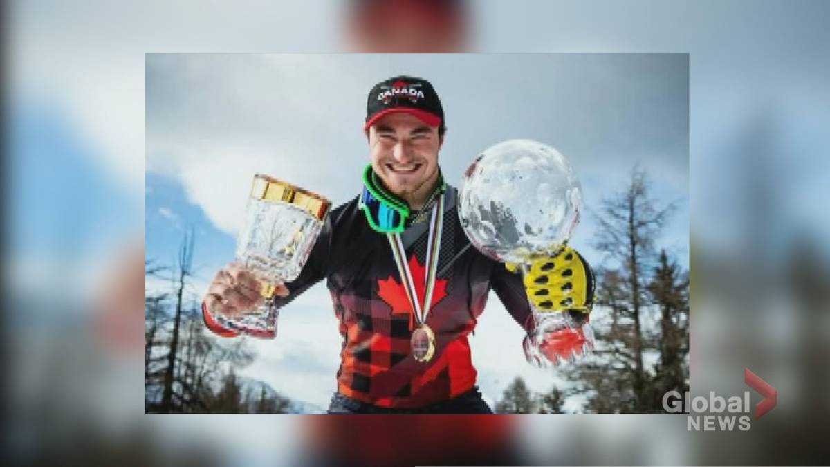 Click to play video: 'Building for Beijing: Ski Cross racer gears up for Winter Olympics'