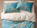 An easy way to add a bold touch to your bedroom decor is to switch to colorful or patterned bedding.  Beddinghouse Almond Blossom duvet cover set, 5, Simons.ca.